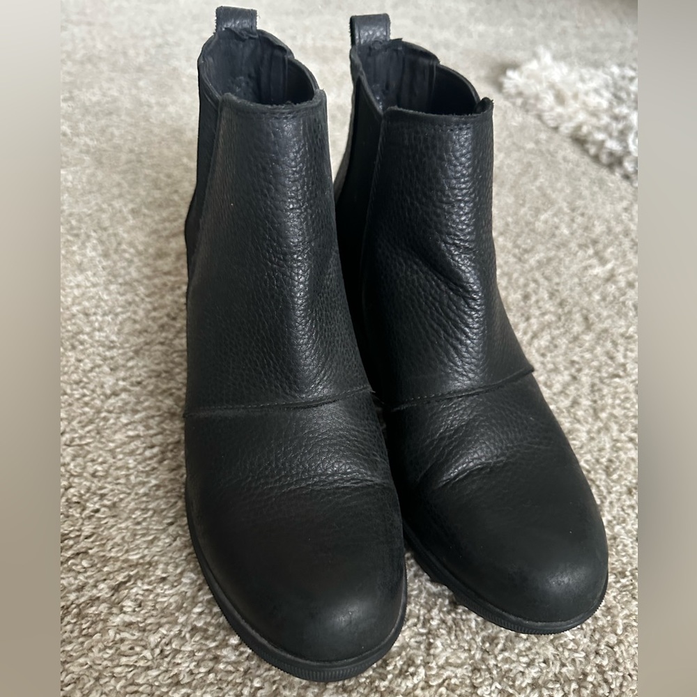 SOREL Joan of Arctic Wedge, size 9 women’s, black